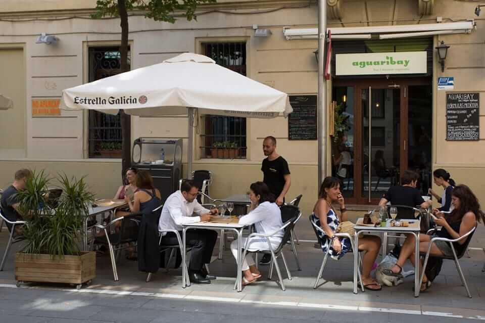 Vegetarian restaurants in Barcelona - Aguaribay, Barcelona