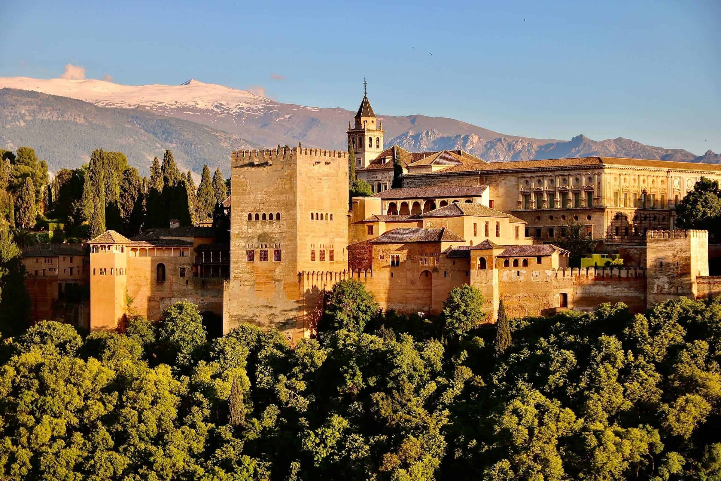 Alhambra in Granada, Spain