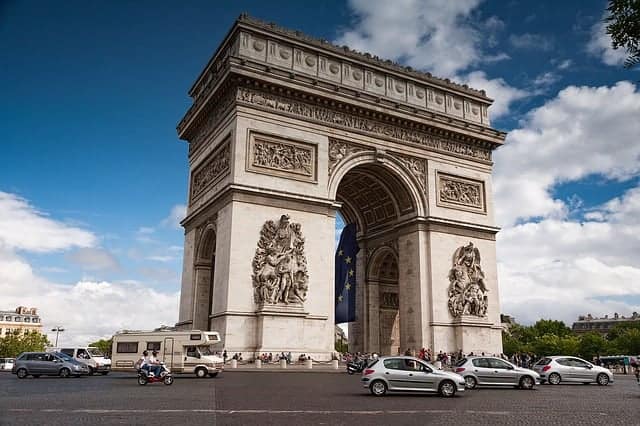 Arc de Triomphe in Paris