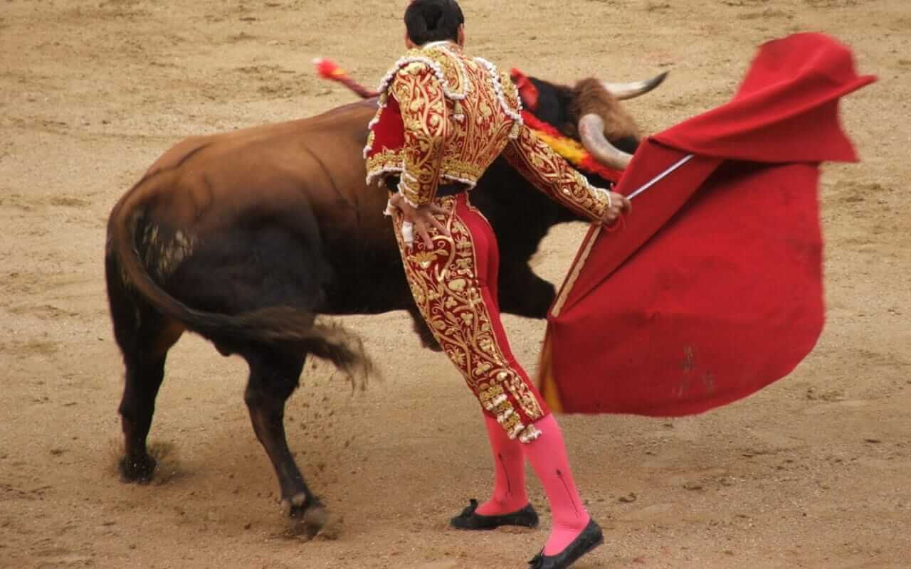 Bullfighting poster