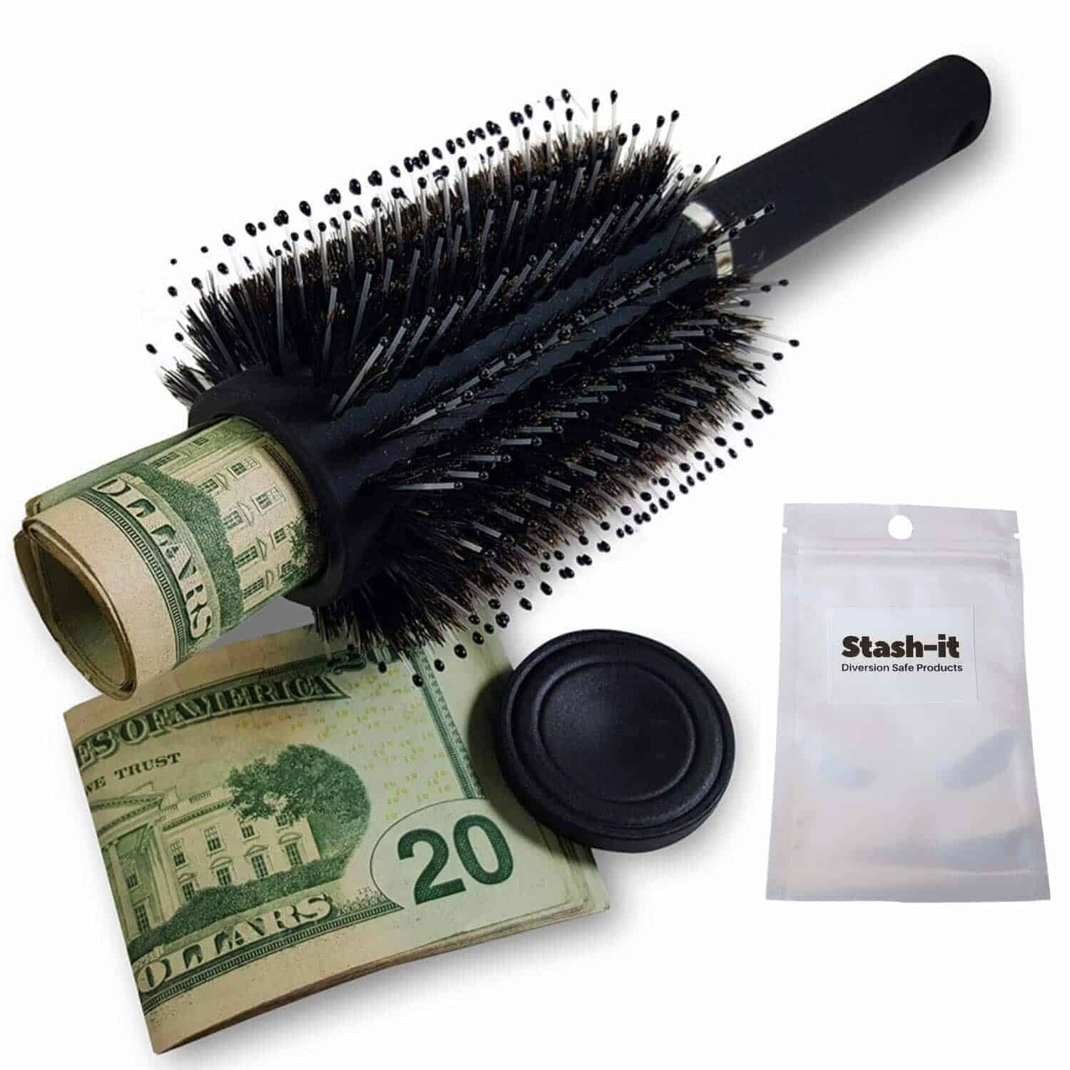 Cash safe hair roller