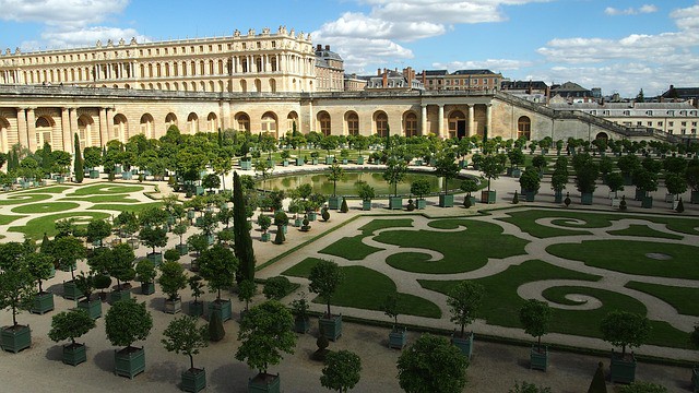 Chateau de Versailles and the Orange Garden