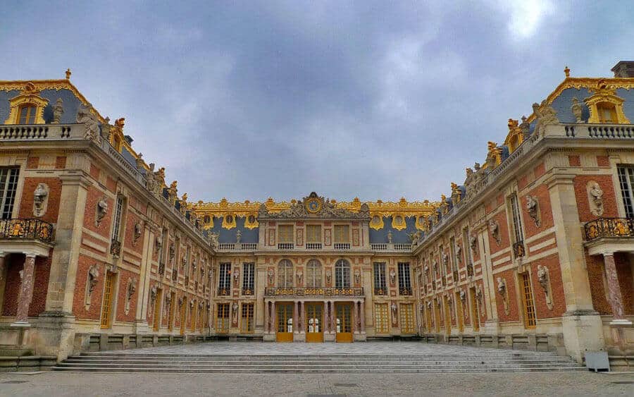 Chateau de Versailles near Paris