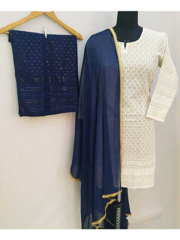 Chikankari suit