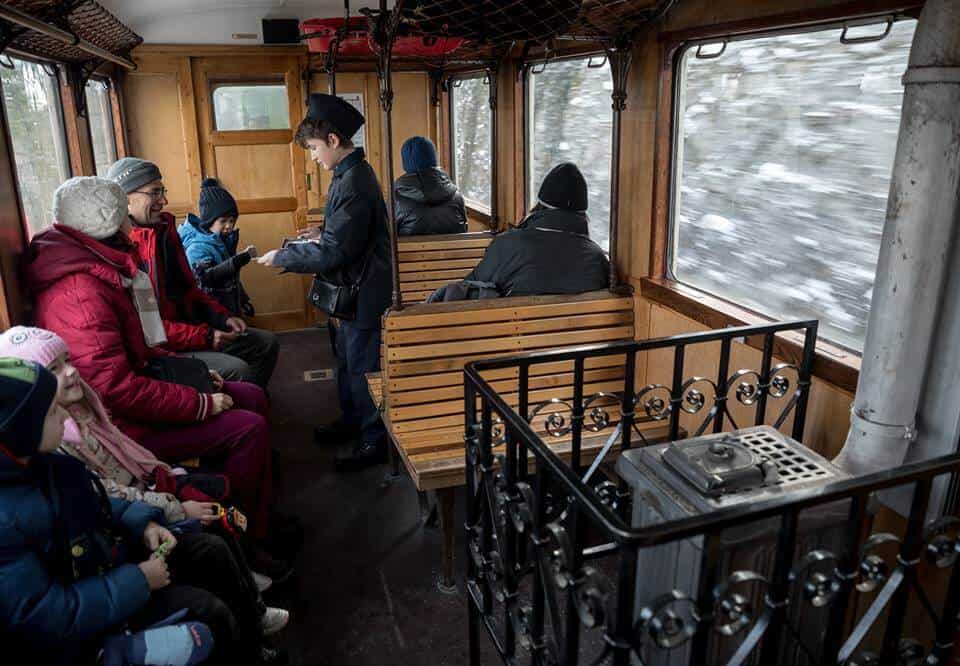 Children's railway in Budapest