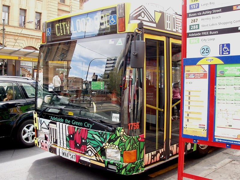 City Loop Bus, Adelaide, Australia