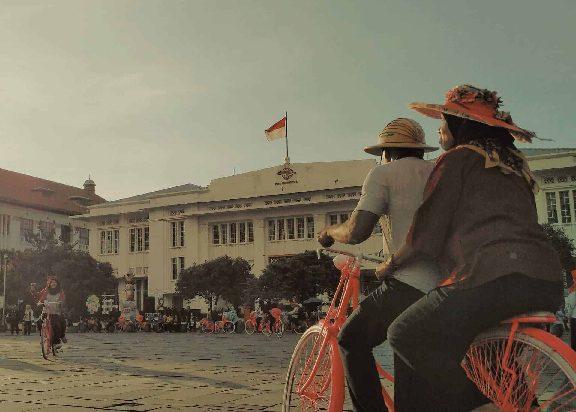 Cycling in Jakarta, Indonesia