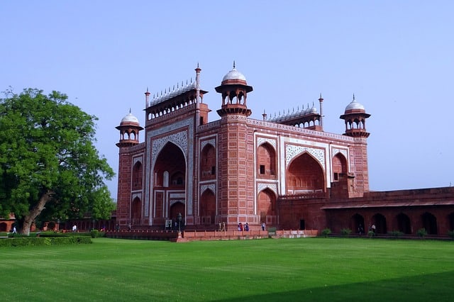 Darwaza-i-Rauza or The Main Gateway at the Taj Mahal