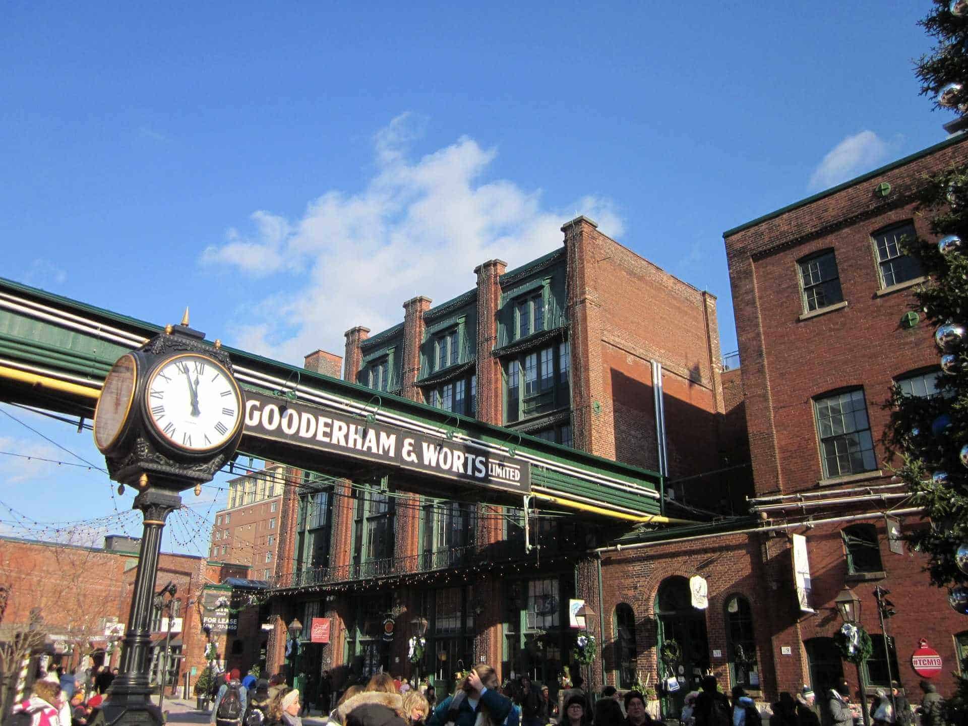 Distillery district, Toronto, Canada