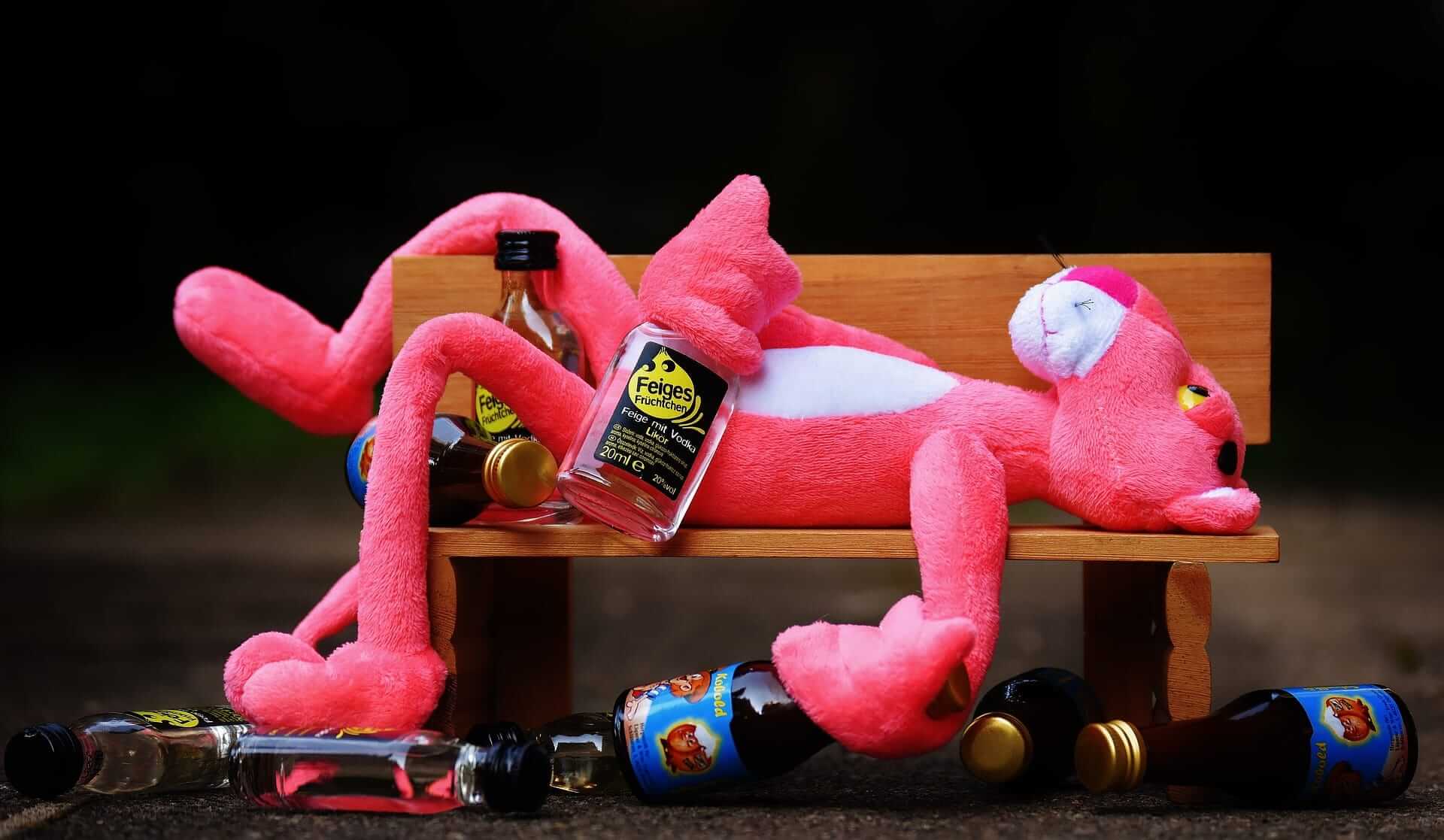 Drunk man- Pink Panther