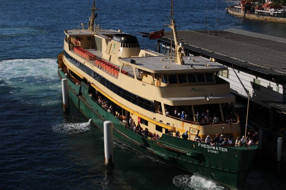 Ferry at Sydney Harbour, Sydney, Australia