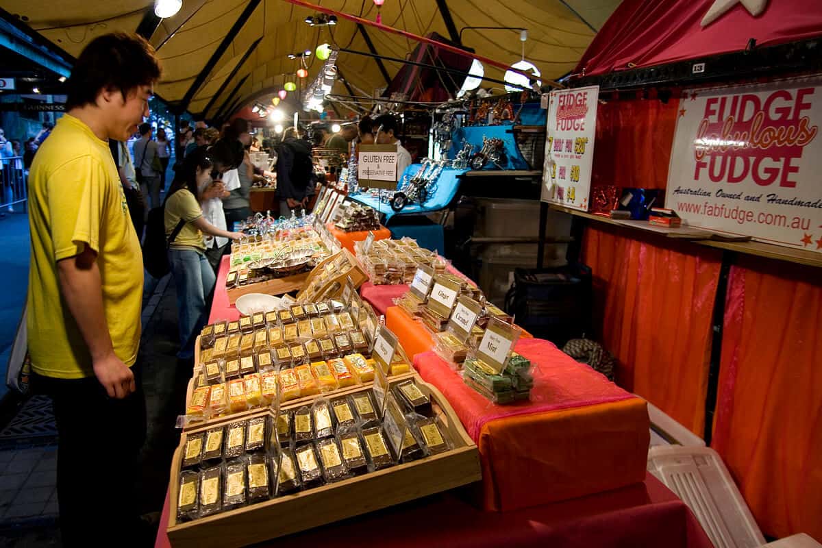 Flea Market in Sydney, Australia