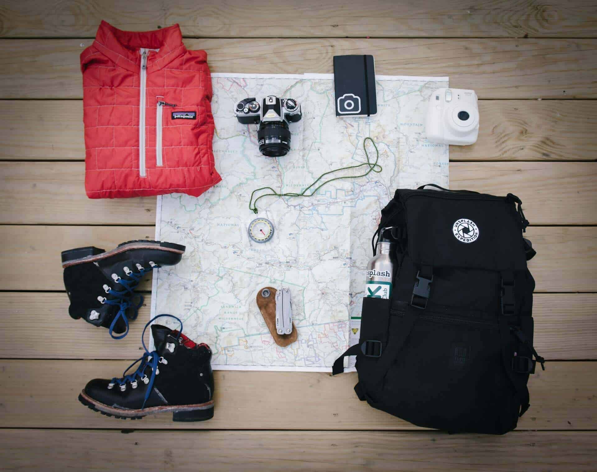 Gear yourself well when going on hiking