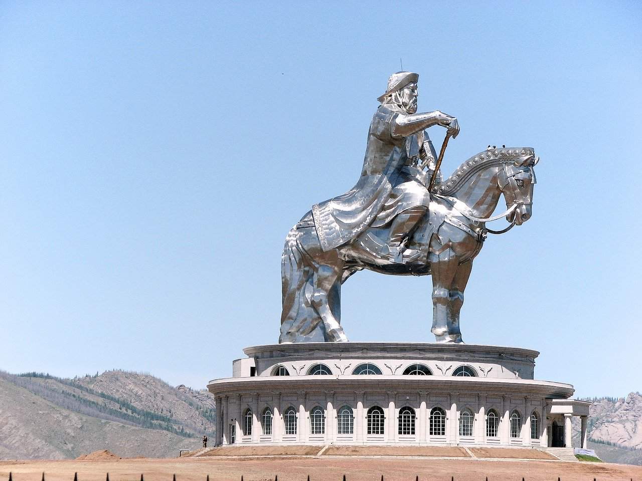 Genghis Khan Memorial, Tsojin Boldog, Mongolia