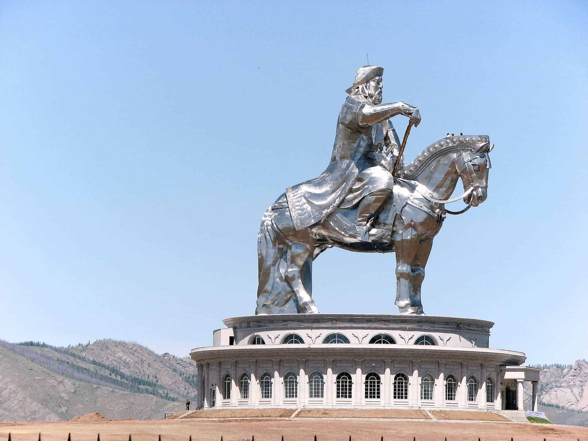 Genghis Khan statue, Mongolia