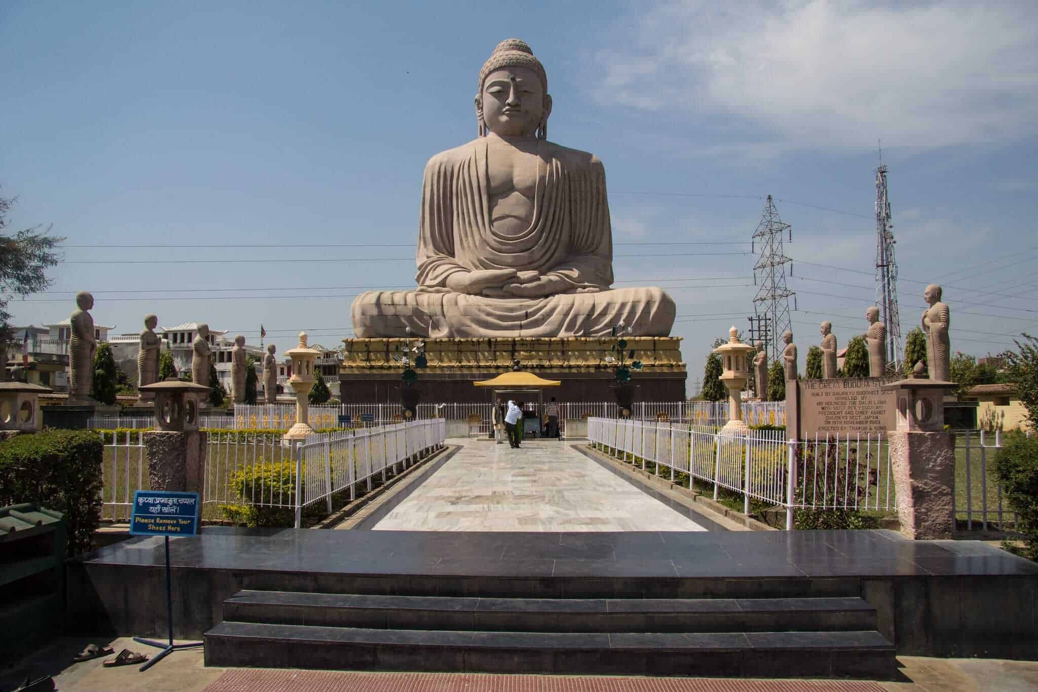 Giant Buddha, Bodh Gaya, Bihar, India
