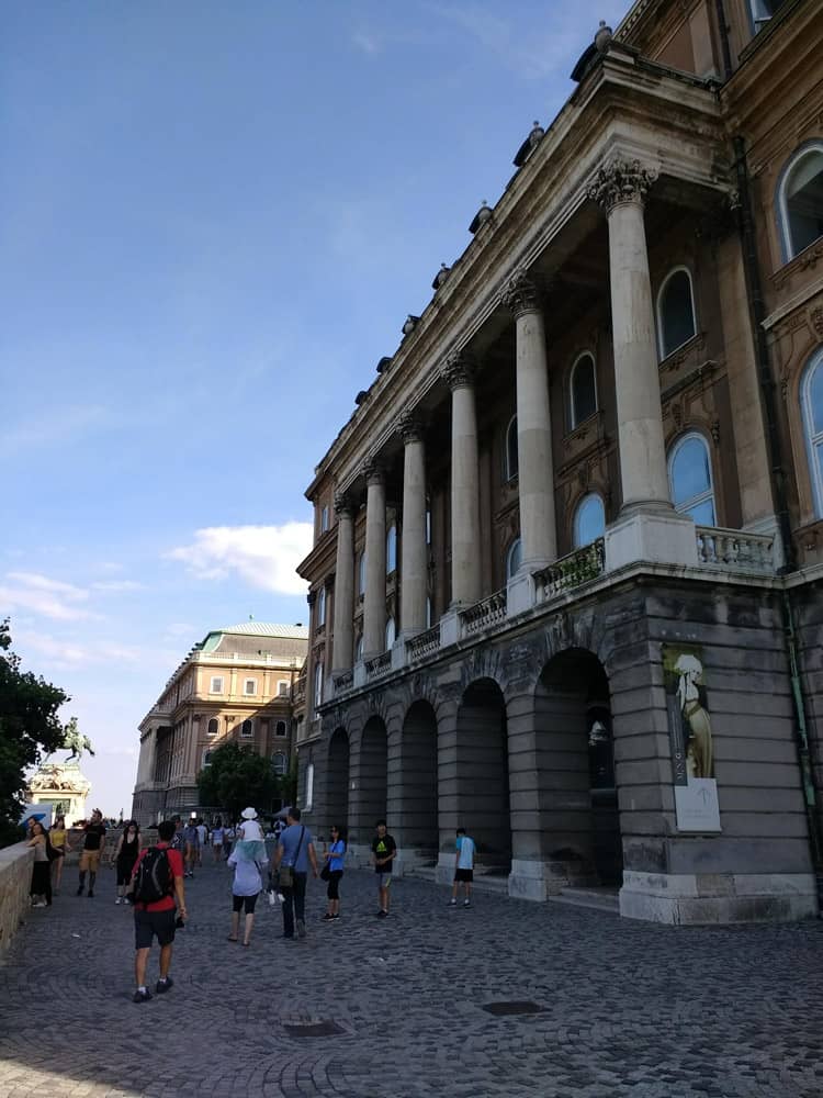 Hugarian National Gallery in Budapest