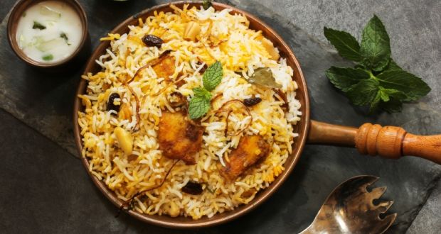 Hyderabadi Biriyani - Cuisines from South India