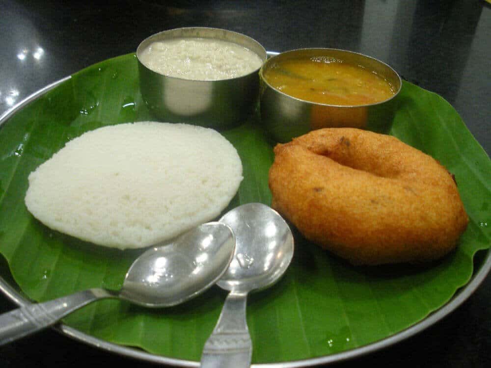 Idli and Medu Vada