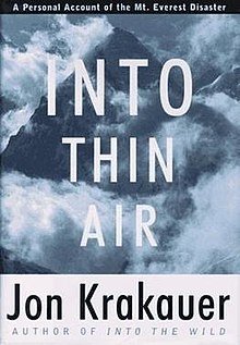 Into Thin Air by Jon Krakauer