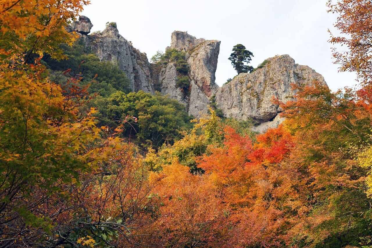 Kankakei Shodoshima Kagawa, Japan