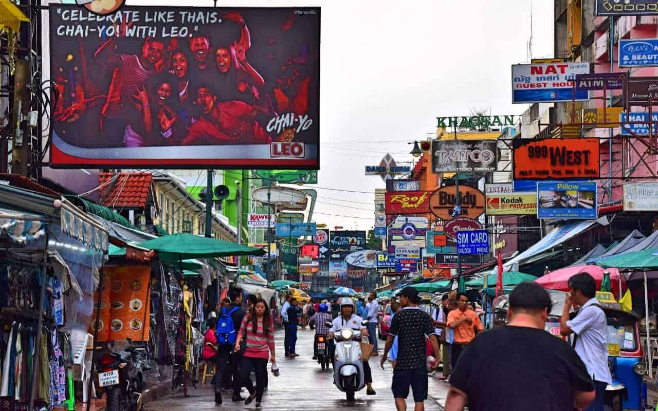 Khao San Road, Bangkok, Thailand