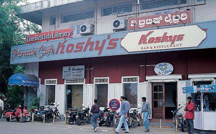 Koshy's Bar and Restaurant in Bangalore