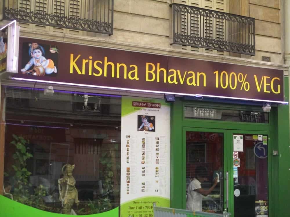 Vegetarian restaurants in Paris - Krishna Bhavan , Paris