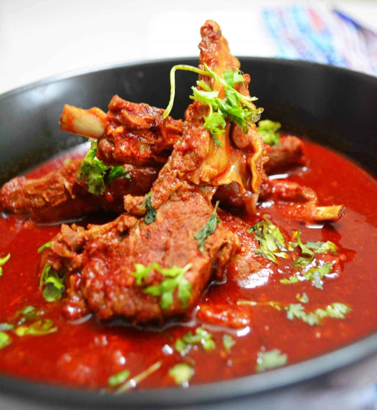 Laal Maas - cuisines of India