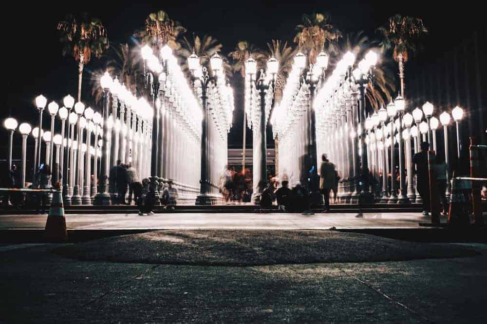 Lights at LACMA - Los Angeles Travel Guide