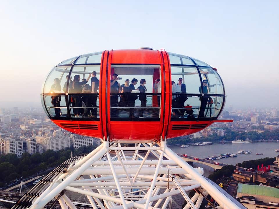 London-Eye-London expensive tourist attractions