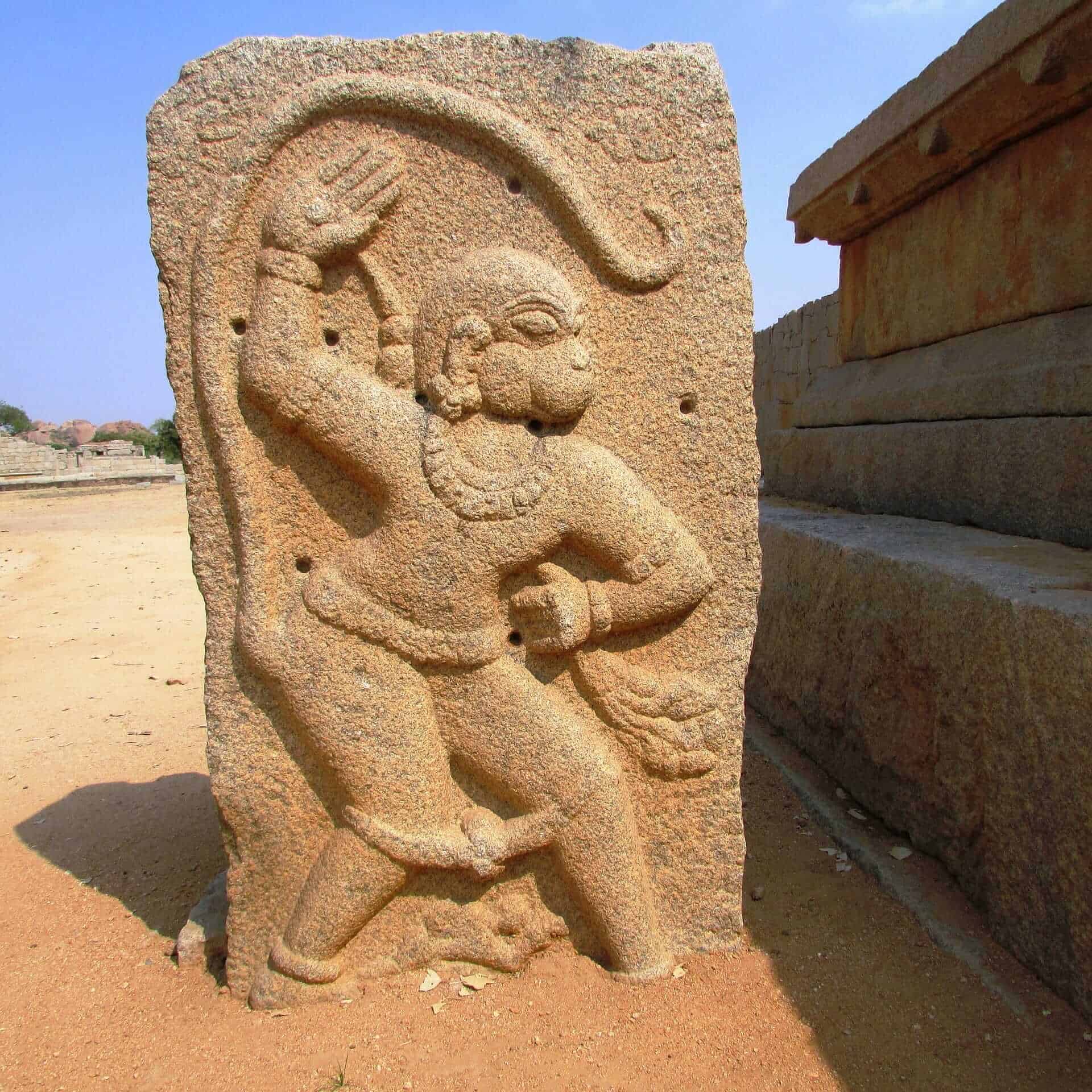 Lord Hanuman, Hampi