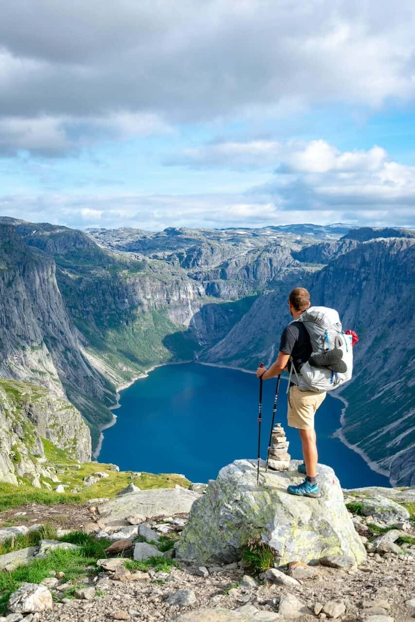 Magnificent views while hiking