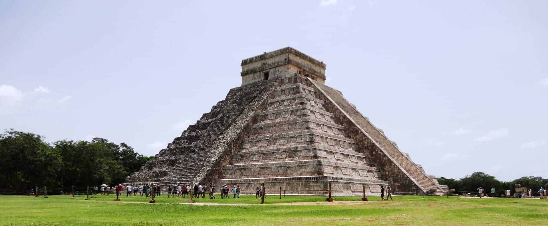 Mayan-pyramids-Cancun best places to travel in January