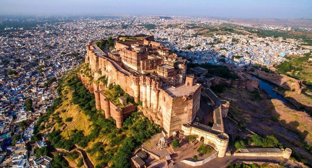 Mehrangarh Fort in Jodhpur, Rajasthan