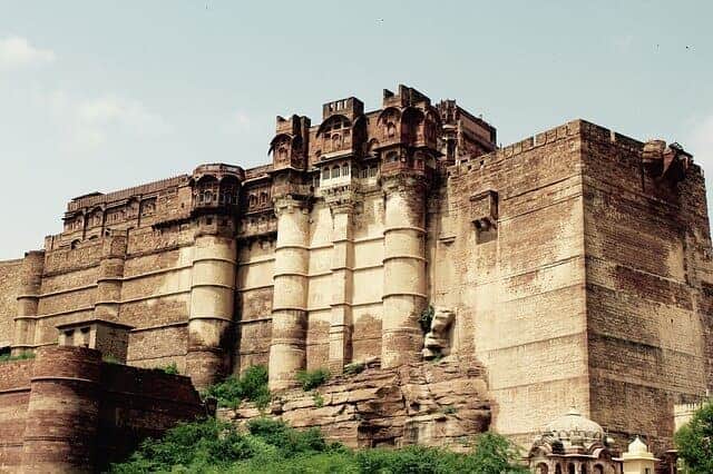 Mehrangarh Fort in Rajasthan, India