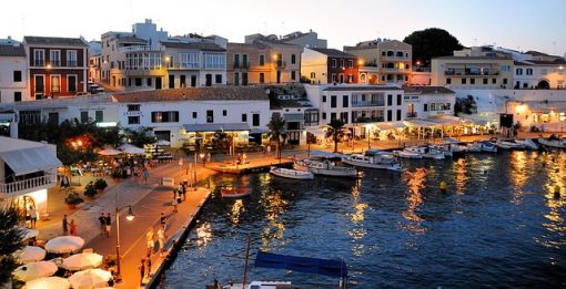 Menorca - Mahon in the night