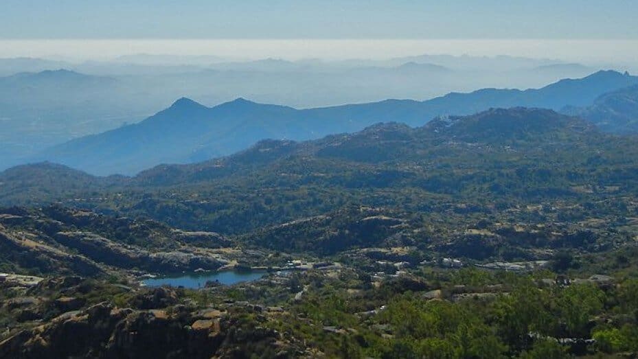 Mount Abu is a famous hill station near Udaipur.