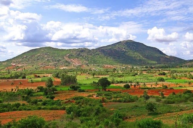 Nandi Hills in Bangalore