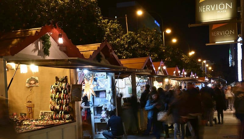 Nervion-Seville-Christmas-market-spain best Christmas markets in Europe