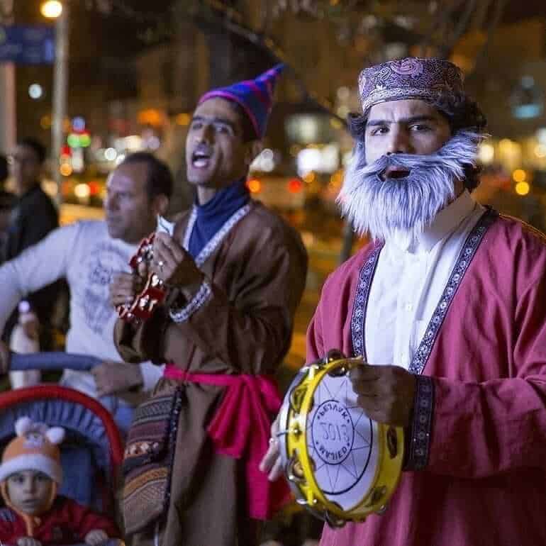 Amu Nowruz (mythological character, Iranian counterpart of Santa Claus)