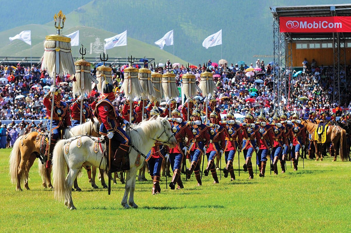 Opening Ceremony of The Naadam Festival, Mongolia