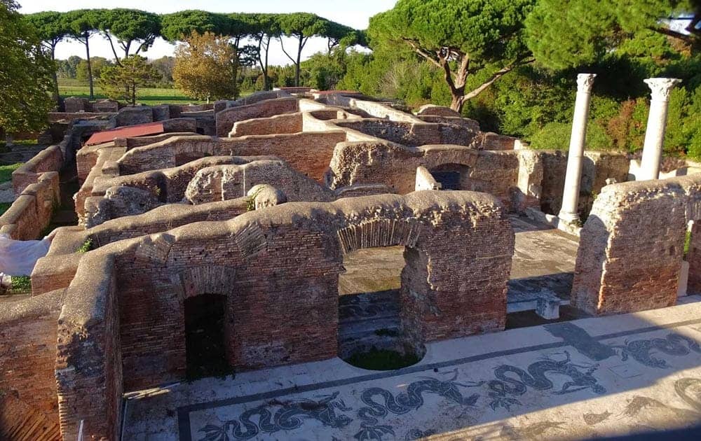 Ostia Antica Ruins