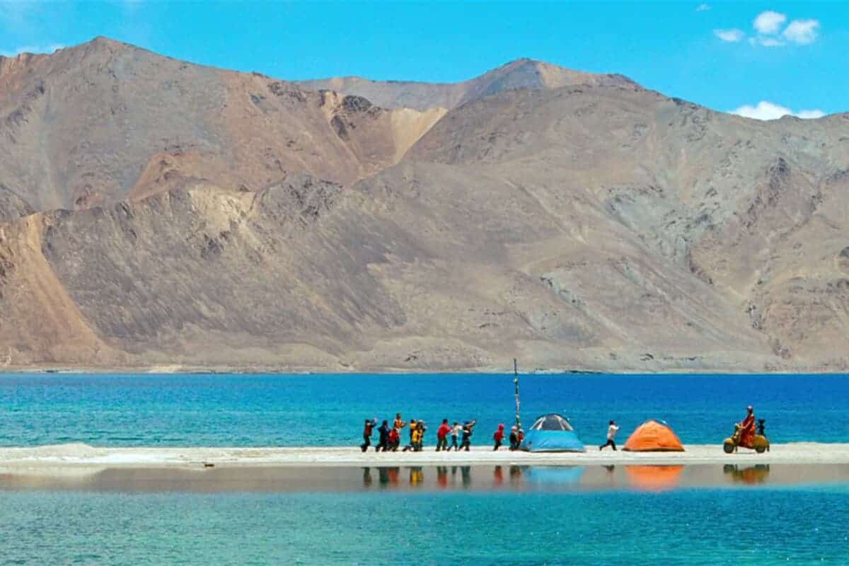 Pangong Lake from 3 Idiots