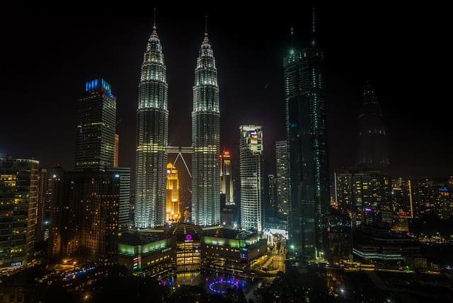 Petronas Towers in Kuala Lumpur