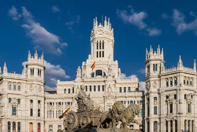 Plaza de Cibeles in Madrid