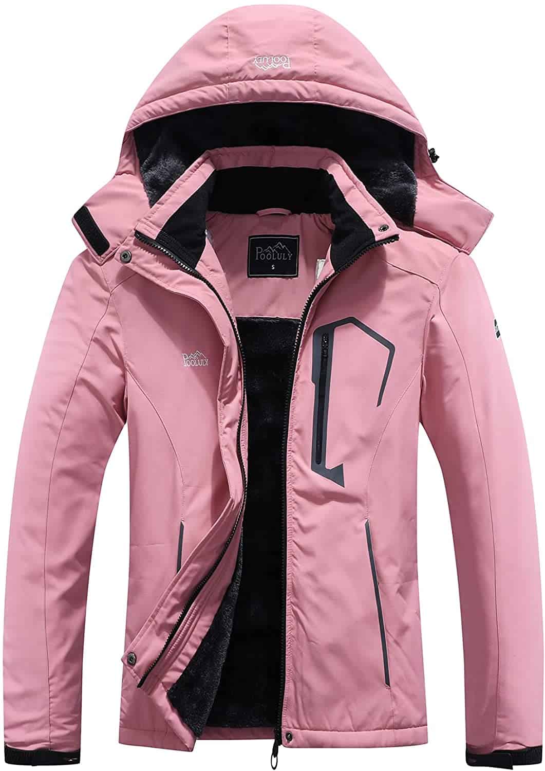 Pooluly Women's Ski Jacket