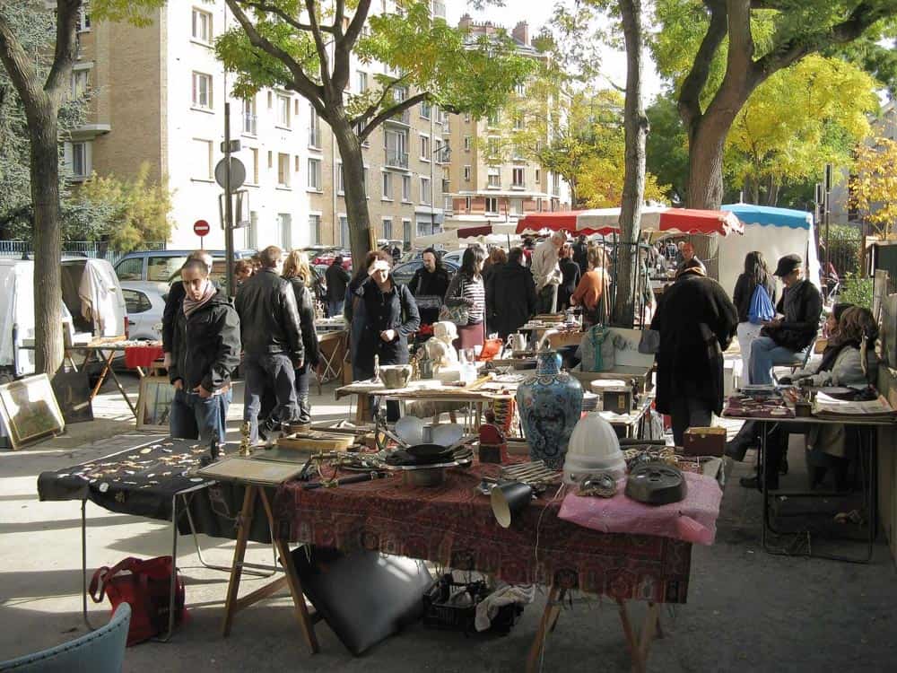 Porte de Vanves flea market, Paris
