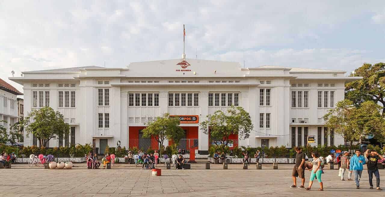 Post office, Fatahillah Square, Jakarta, Indonesia