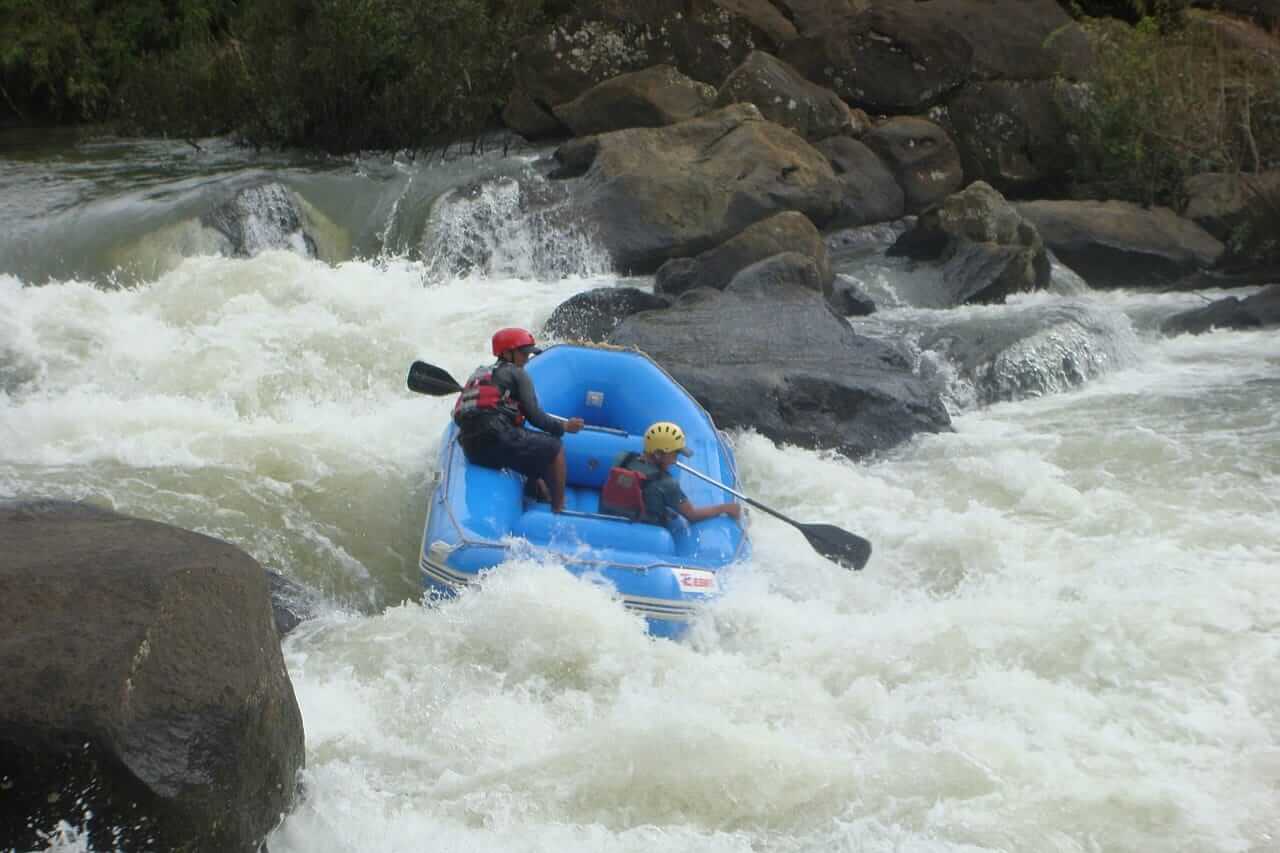 Rafting at Barapole River, Coorg